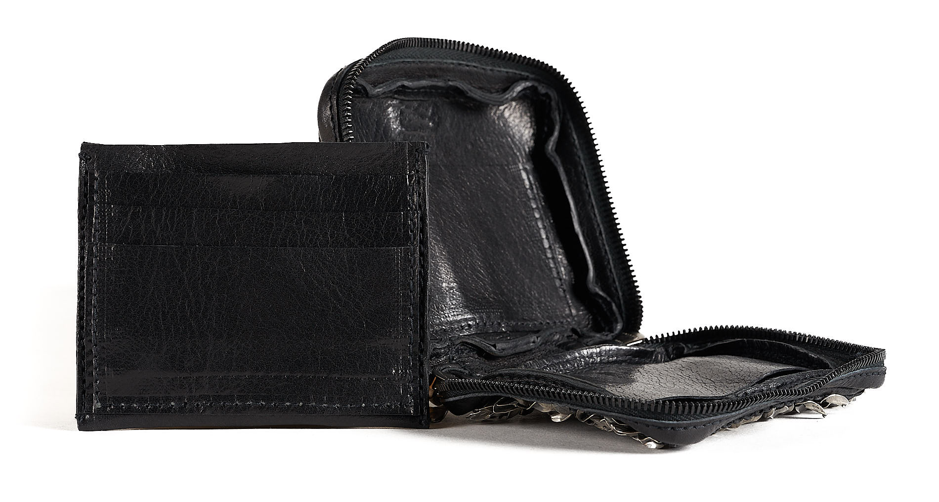 daniele basta leather and silver bags - DETAIL 2
